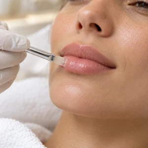 Hidratación de labios sin aguja